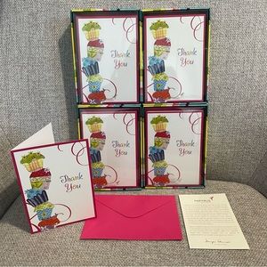 48 Papyrus Thank You Cards: 4 Boxes, 12 Cards Per Box, New in Boxes